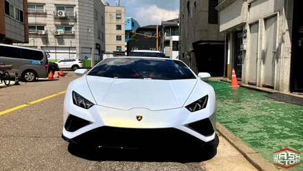 람보르기니 우라칸 에보 스파이더 CYS white iridescent gold PPF 시공! [부천 PPF] / 부천, 광명, 시흥