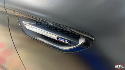 [자동차 랩핑] BMW F10 M5 사틴 블랙 전체랩핑 [부천 랩핑] / 부천, 광명, 시흥