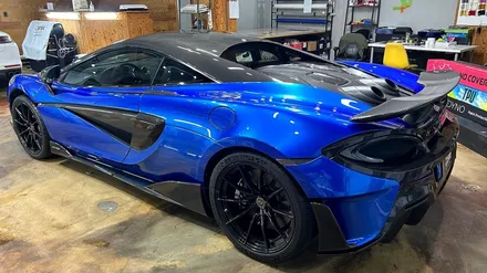 맥라렌 600LT CYS Metallic Sepang Blue 컬러 PPF 시공! / 부천, 광명, 시흥