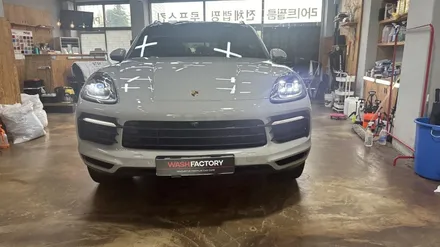 포르쉐 카이엔 크레용 랩핑 / 부천시 원미구 상동