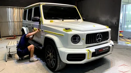 [일산 광택] 벤츠 G63 amg 신형 지바겐 신차패키지 시공 / 부천시 원미구 상동