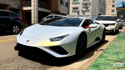 람보르기니 우라칸 에보 스파이더 CYS white iridescent gold PPF 시공! [부천 PPF] / 부천, 광명, 시흥