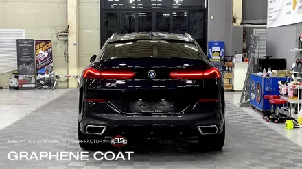 BMW X6 실속패키지로 유리막코팅, 생활보호 PPF 까지 한번에![일산워시팩토리] / 부천시 원미구 상동