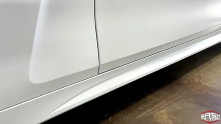 [자동차 랩핑]BMW 420i 사틴 화이트 전체랩핑  [부천랩핑] / 부천, 광명, 시흥
