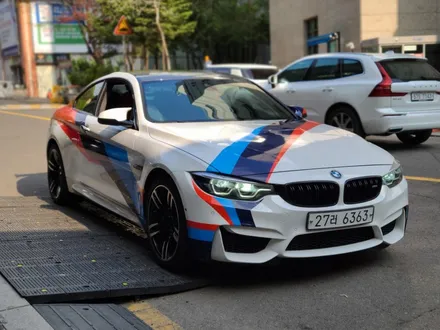 BMW F82 M4 서킷 레이싱 데칼 포인트랩핑 작업 [일산파주운정김포 랩핑] / 부천시 원미구 상동