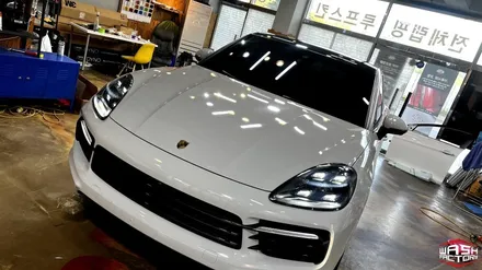 포르쉐 카이엔 쿠페 크레용 전체랩핑 시공! [포르쉐 랩핑] / 부천시 원미구 상동