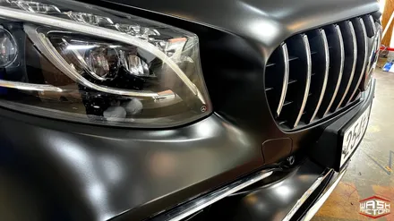 벤츠 S63 AMG 사틴블랙 전체랩핑! / 부천, 광명, 시흥