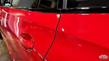 BMW X6M  다이노레드 전체 PPF 시공 [컬러 PPF] / 부천시 원미구 상동