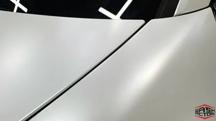 부천 랩핑 포르쉐 파나메라 GTS 사틴 화이트펄 전체 랩핑 시공! / 부천시 원미구 상동