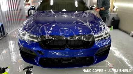 BMW F90 M5 컴페티션 프론트PPF패키지 시공 ! 재단없이 한번에 말끔히 시공했습니다! [부천 PPF] / 부천시 원미구 상동