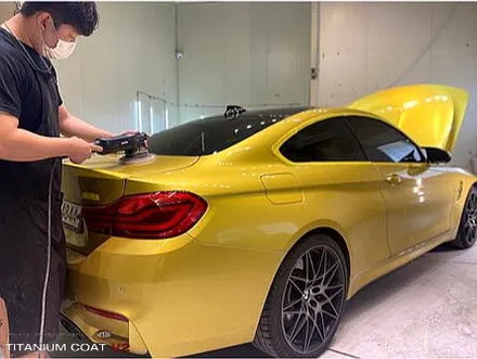 BMW M4 수성광택, 유리막코팅으로 새차 만들기 프로젝트!![일산워시팩토리] / 부천시 원미구 상동