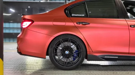 BMW F80 M3 에이버리 무광 크롬 다크 레드 전체랩핑 [일산김포운정파주] / 부천시 원미구 상동