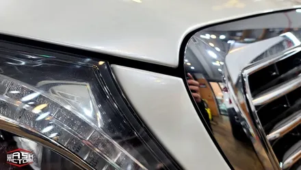 벤츠 S 클래스 S350 화이트 펄 전체랩핑 [벤츠 랩핑] / 부천시 원미구 상동