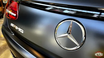 벤츠 S63 AMG 사틴블랙 전체랩핑! / 부천, 광명, 시흥