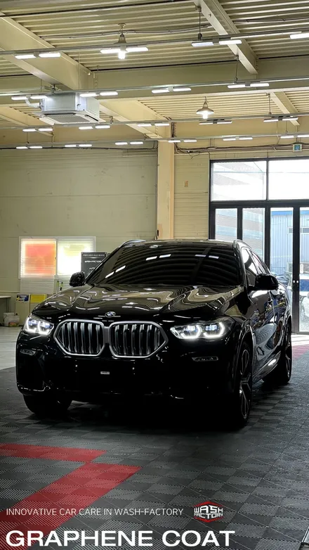 BMW X6 실속패키지로 유리막코팅, 생활보호 PPF 까지 한번에![일산워시팩토리] / 부천시 원미구 상동