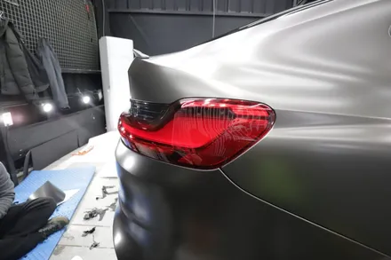BMW X4M 에이버리 사틴 다크 바솔트 메탈릭 전체랩핑 [일산파주운정김포 랩핑] / 부천시 원미구 상동