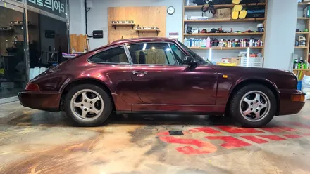[클래식카 랩핑] 91년식 포르쉐 911 랩핑 시공! Porsche 964 Wrap / 부천시 원미구 상동