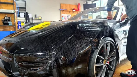 [부천 PPF] 포르쉐  Porsche 992 911 카레라4S 블랙 PPF 시공![화이트->블랙] / 부천시 원미구 상동