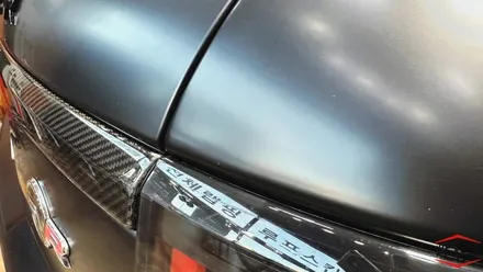 부천 랩핑 랜드로버 레인지로버 스포츠 SVR 사틴블랙 전체 랩핑 시공! / 부천시 원미구 상동