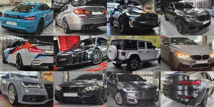 이노즈텍 나와블루 전체랩핑 / 포르쉐 / 타이칸 / 부천, 광명, 시흥