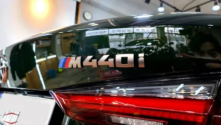 BMW M440i 컨버터블 나노 커버 전체PPF+소프트탑 발수코팅+실내 코팅 / 부천시 원미구 상동