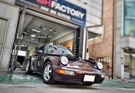 [클래식카 랩핑] 91년식 포르쉐 911 랩핑 시공! Porsche 964 Wrap / 부천시 원미구 상동