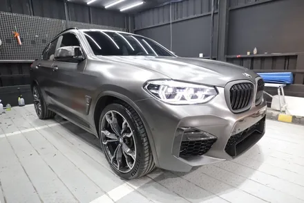 BMW X4M 에이버리 사틴 다크 바솔트 메탈릭 전체랩핑 [일산파주운정김포 랩핑] / 부천시 원미구 상동