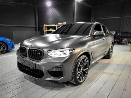 BMW X4M 에이버리 사틴 다크 바솔트 메탈릭 전체랩핑 [일산파주운정김포 랩핑] / 부천시 원미구 상동