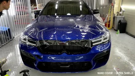 BMW F90 M5 컴페티션 프론트PPF패키지 시공 ! 재단없이 한번에 말끔히 시공했습니다! [부천 PPF] / 부천시 원미구 상동