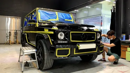 [일산 광택] AMG G63 지바겐 신차급 도장면으로 회복![신차 패키지] / 부천시 원미구 상동