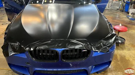 [자동차 랩핑] BMW F10 M5 사틴 블랙 전체랩핑 [부천 랩핑] / 부천, 광명, 시흥
