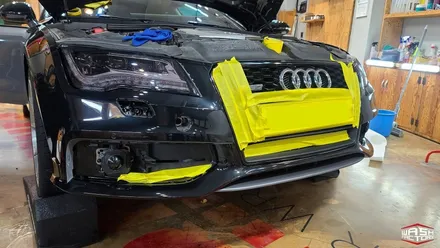 [부천 랩핑] AUDI A6 에이버리 락그레이 전체 랩핑으로 변신! [순정 나르도그레이] / 부천시 원미구 상동