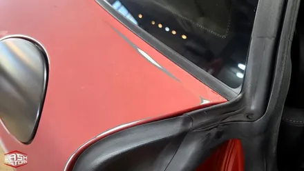 AMG GT 기존 랩핑 제거 후  글로스오렌지랩핑+카본 포인트로 새 차 타는 느낌! / 부천시 원미구 상동