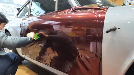 [클래식카 랩핑] 91년식 포르쉐 911 랩핑 시공! Porsche 964 Wrap / 부천시 원미구 상동