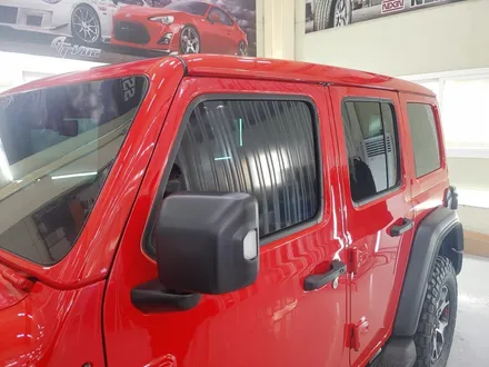 [일산 래핑] JEEP 랭글러 루비콘 루프스킨 사틴블랙 포인트랩핑 시공기! / 부천시 원미구 상동