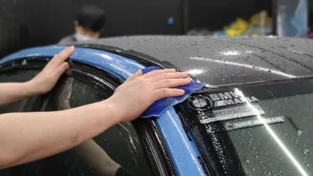 BMW F80 M3 에이버리 무광 크롬 다크 레드 전체랩핑 [일산김포운정파주] / 부천시 원미구 상동
