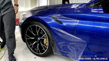 BMW F90 M5 컴페티션 프론트PPF패키지 시공 ! 재단없이 한번에 말끔히 시공했습니다! [부천 PPF] / 부천시 원미구 상동