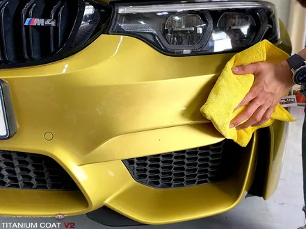BMW M4 수성광택, 유리막코팅으로 새차 만들기 프로젝트!![일산워시팩토리] / 부천시 원미구 상동