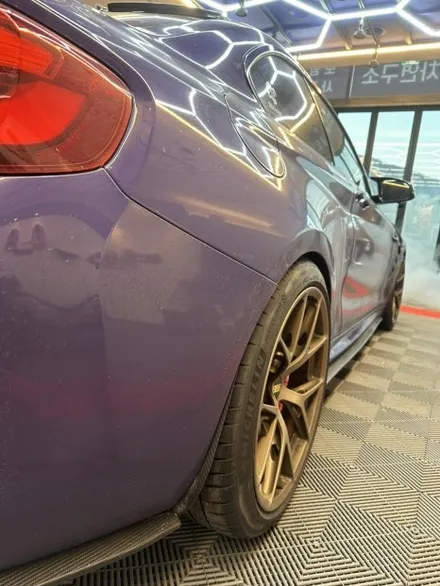 포천소흘읍세차 랩핑차량 전문관리 걱정없이 맡기는 곳 BMW M2 컴페티션 랩핑패키지 [워시카랩 세차연구소] / 경기 포천