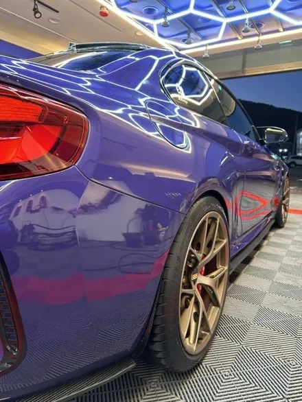 포천소흘읍세차 랩핑차량 전문관리 걱정없이 맡기는 곳 BMW M2 컴페티션 랩핑패키지 [워시카랩 세차연구소] / 경기 포천