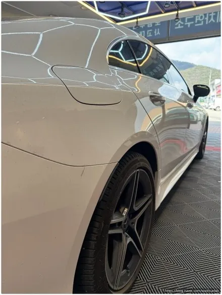 [포천세차] 벤츠 CLS 400d 디테일링 스탠다드 워시카랩 세차연구소 / 경기 포천