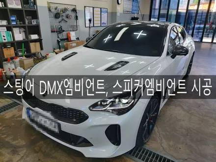전주 익산 군산 스팅어 DMX 엠비언트, 스피커엠비언트 시공, 전주튜닝 전문점 더제이 / 전주시 완산구 평화동