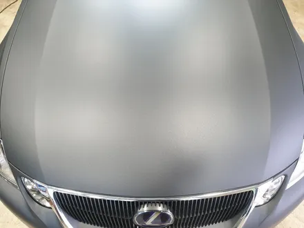 전주 군산 익산 렉서스 GS350 무광 다크메탈실버 전체랩핑 / 뿌리는랩핑 플라스티딥 튜닝 더제이(The J) / 전주시 완산구 평화동