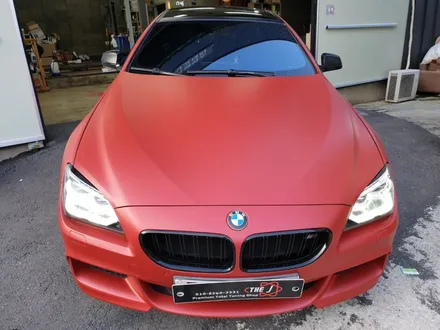 전주 군산 익산 BMW 6시리즈 블러드레드 고퀄리티 뿌리는랩핑 / 플딥맛집 튜닝 더제이(The J) / 전주시 완산구 평화동