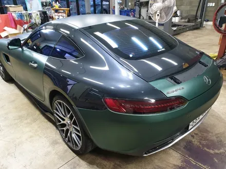 전주 군산 익산 벤츠 AMG GT 카멜레온 뿌리는랩핑 전체 재시공 / 플딥 맛집 더제이(THE J) / 전주시 완산구 평화동