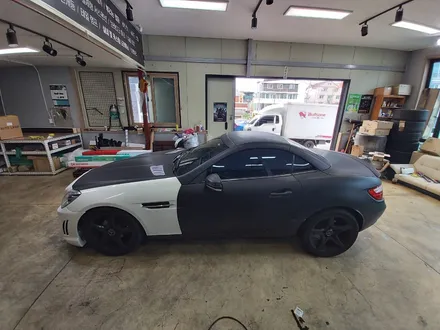 전주 벤츠 SLK R172 홀로그램 전체 랩핑 시공, 전주 랩핑 전문 더제이 / 전주시 완산구 평화동
