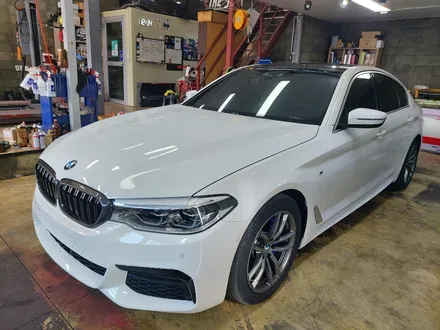 전주 BMW 5시리즈 전체 무광 다크그레이 랩핑으로 변화주기~ / 전주시 완산구 평화동