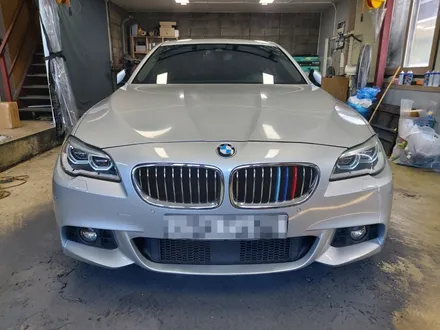 전주 익산 군산 BMW5시리즈 무광 레드 전체랩핑 시공, 전주 랩핑 맛집 더제이 / 전주시 완산구 평화동