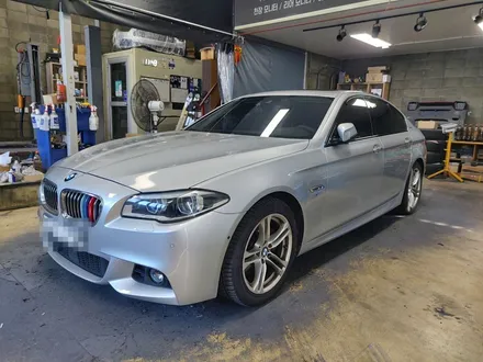 전주 익산 군산 BMW5시리즈 무광 레드 전체랩핑 시공, 전주 랩핑 맛집 더제이 / 전주시 완산구 평화동