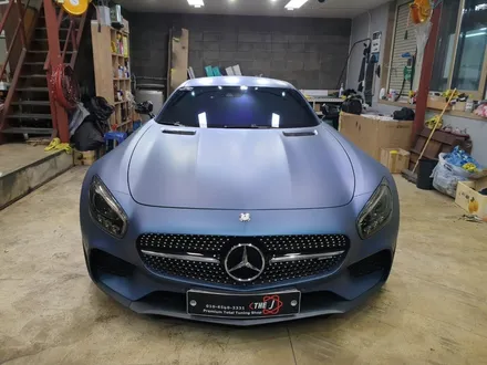 전주 군산 익산 벤츠 AMG GT 카멜레온 뿌리는랩핑 전체 재시공 / 플딥 맛집 더제이(THE J) / 전주시 완산구 평화동